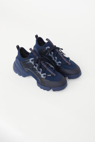 Dior Navy D-Connect Chunky Sneaker