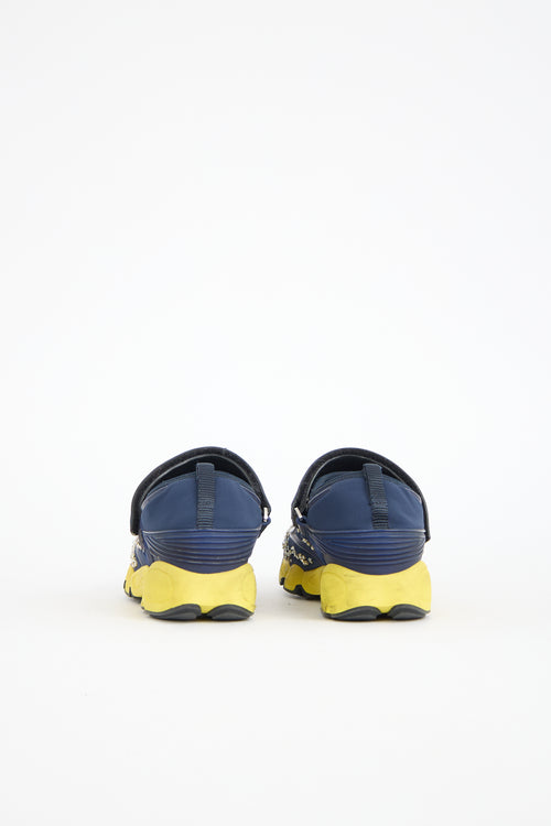 Dior Neoprene Fusion Embellished Sneaker