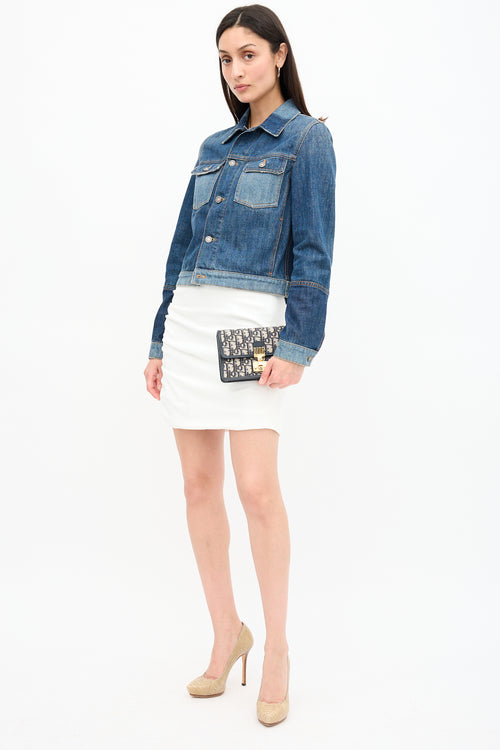 Dior Oblique Dioraddict Wallet On Chain