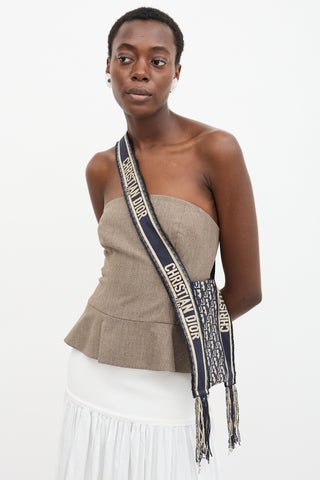 Spring 2019 Oblique Jacquard Bag