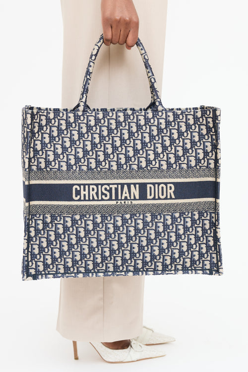 Dior 2019 Oblique Large Book Tote