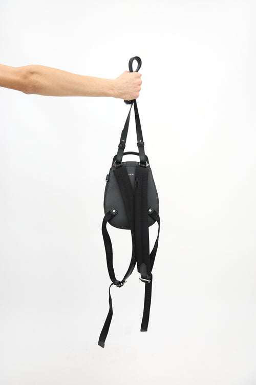 Dior Oblique Mini Saddle Backpack