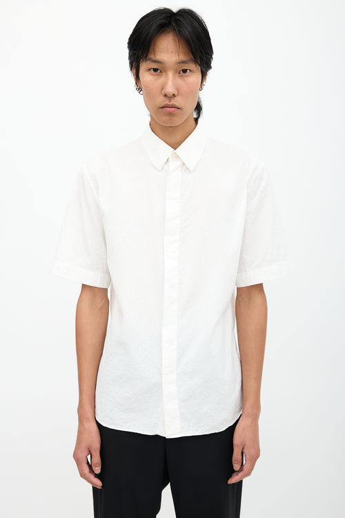 Dior Oblique Short Sleeve Shirt