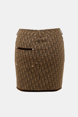 Dior Logo Mini Skirt