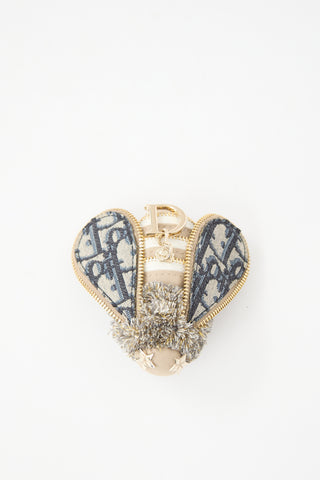 Dior Oblique Bee Bag Charm