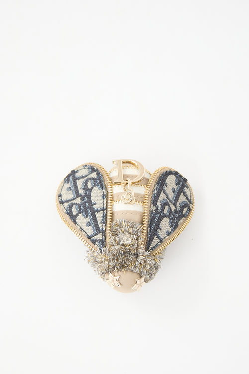 Dior Oblique Bee Bag Charm