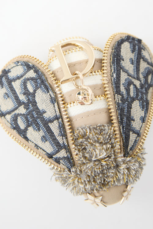 Dior Oblique Bee Bag Charm