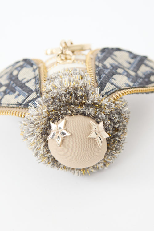 Dior Oblique Bee Bag Charm