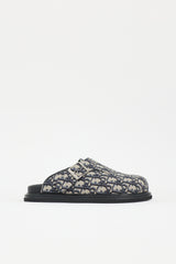 Dior Oblique Jacquard Aqua Mule