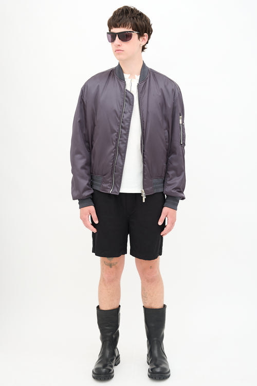 Dior Patch Logo Bomber Jacket