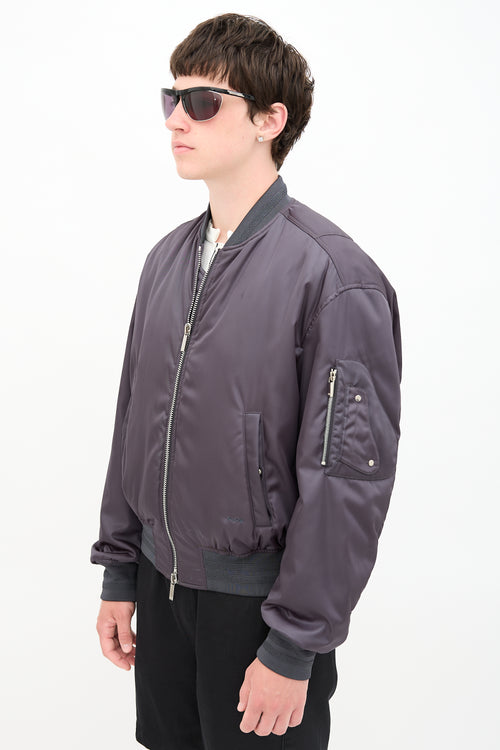 Dior Patch Logo Bomber Jacket