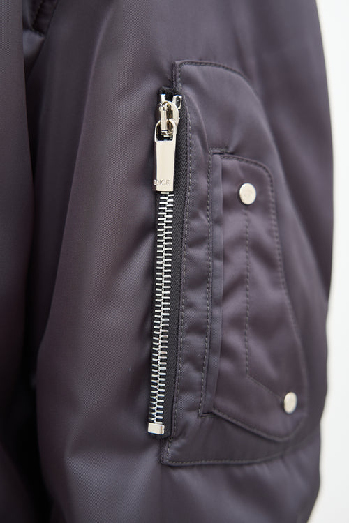 Dior Patch Logo Bomber Jacket