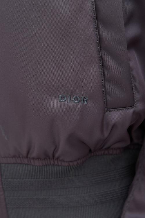 Dior Patch Logo Bomber Jacket