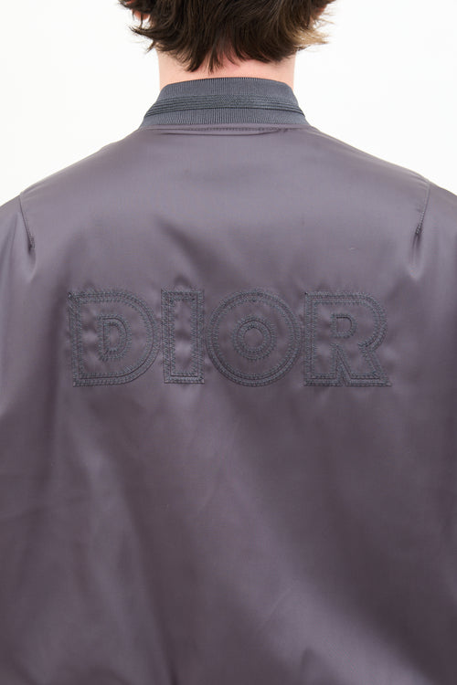 Dior Patch Logo Bomber Jacket