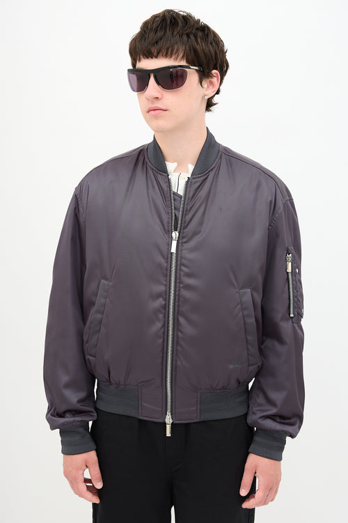 Dior Patch Logo Bomber Jacket