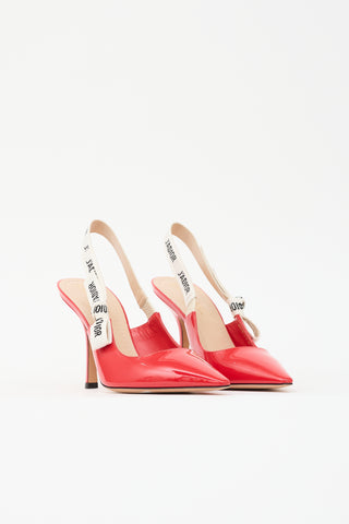 Dior Patent J'Adior Slingback Pump