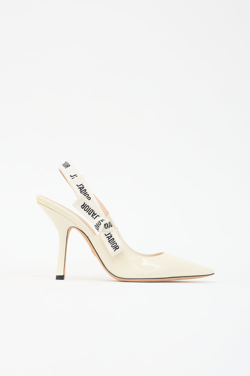 Dior Patent J'Adior Slingback Pump