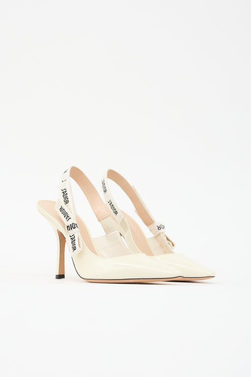Dior Patent J'Adior Slingback Pump