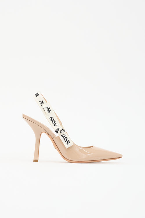 Dior Patent J'Adior Slingback Pump