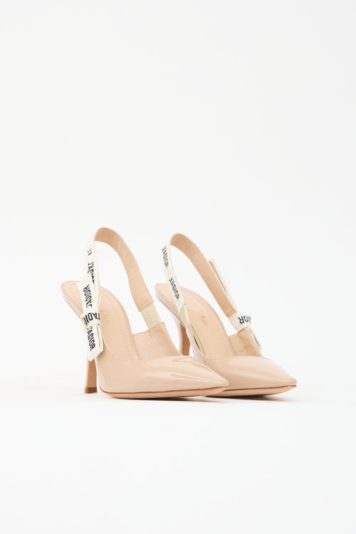 Dior Patent J'Adior Slingback Pump