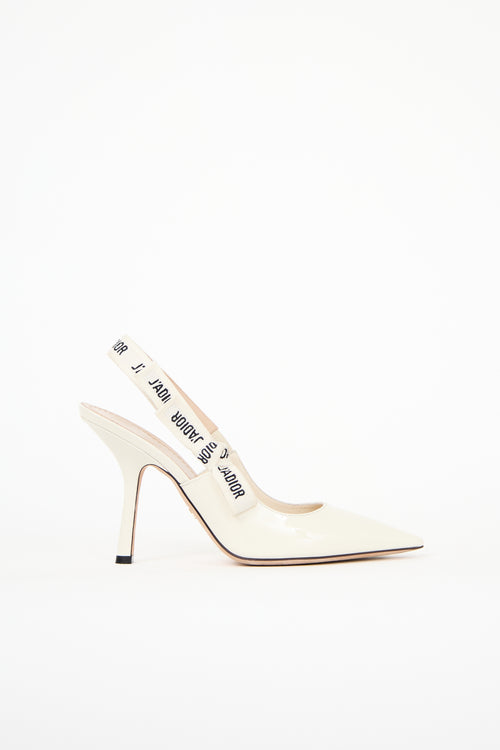 Dior Patent J'Adior Slingback Pump