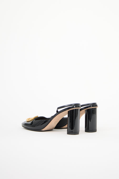 Dior Patent C'est Dior Slingback Pump