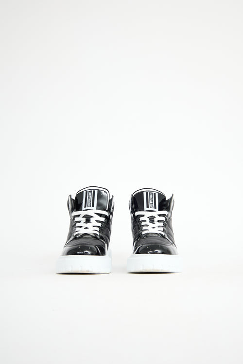 Dior Patent Padded D-Player Sneaker