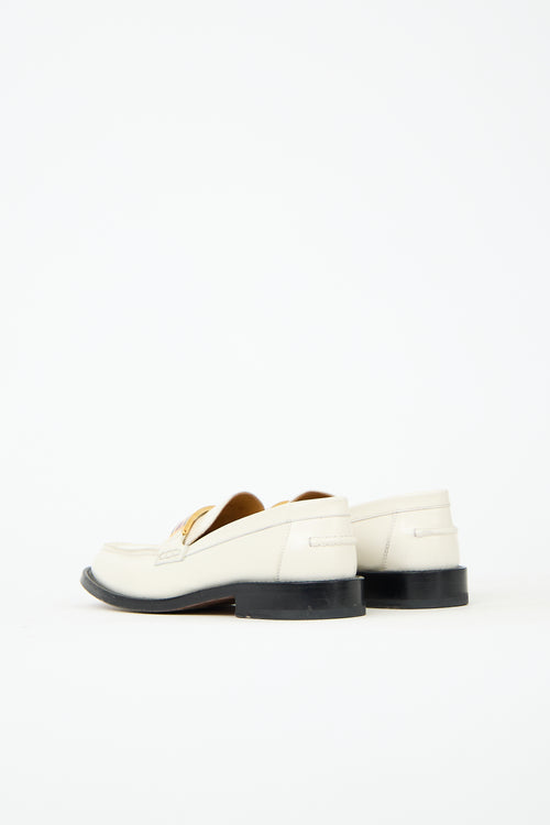 Dior Patent Code Loafer