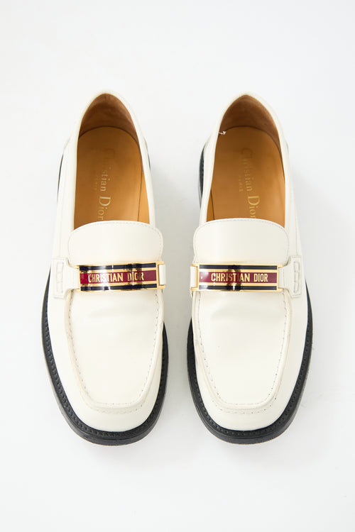 Dior Patent Code Loafer