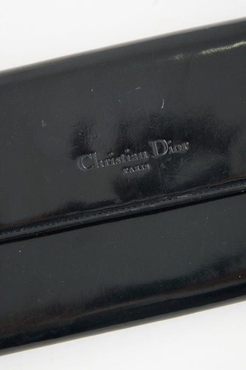 Dior Patent Long Wallet