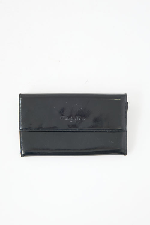 Dior Patent Long Wallet