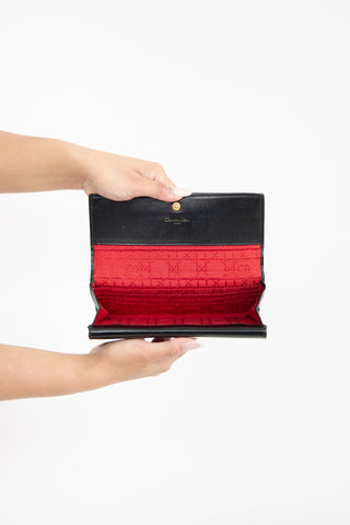Dior Patent Long Wallet