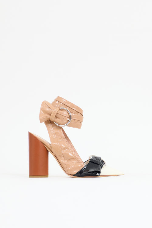 Dior SS 2016 Patent Wrapped Pump