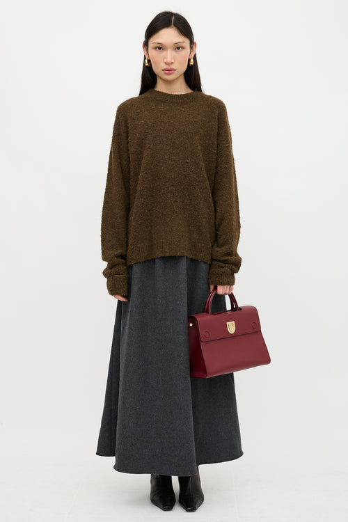 Dior Pebbled Leather Diorever Bag