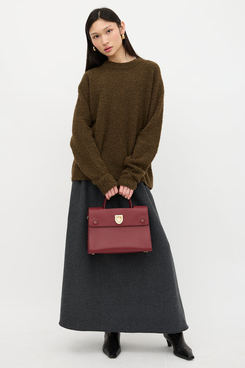 Dior Pebbled Leather Diorever Bag