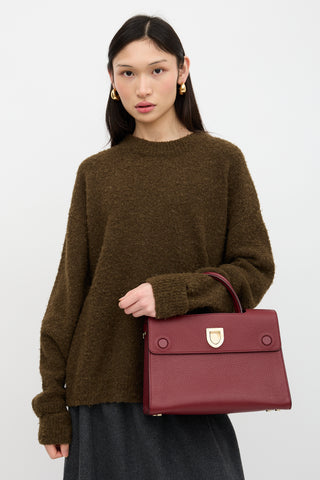 Dior Pebbled Leather Diorever Bag