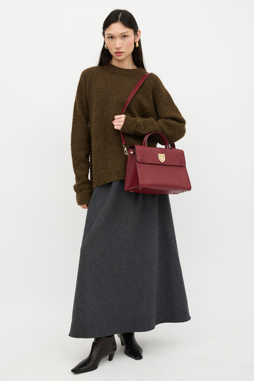 Dior Pebbled Leather Diorever Bag