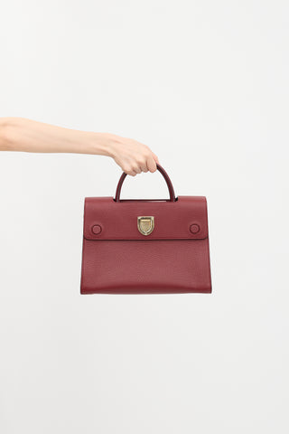 Dior Pebbled Leather Diorever Bag