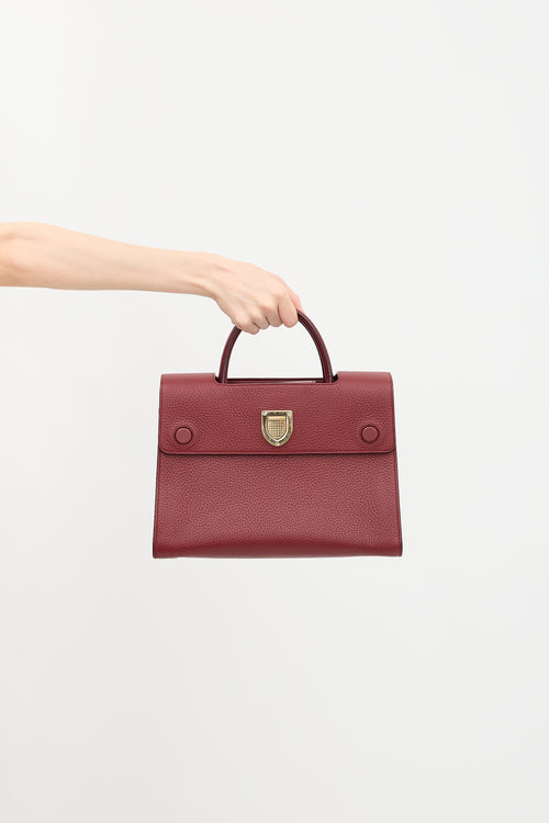 Dior Pebbled Leather Diorever Bag