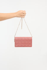 Dior 2022 Leather Lady Dior Pouch Bag