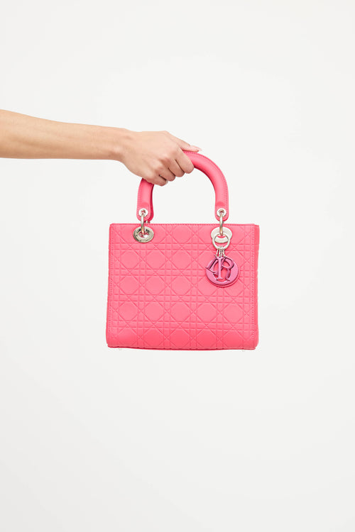Dior 2013 Lady Dior Cannage Charm Bag