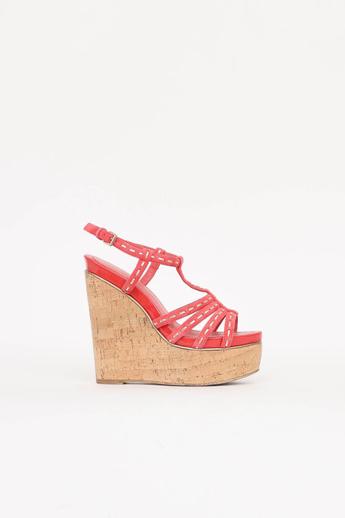 Dior Antica Wedge Sandal