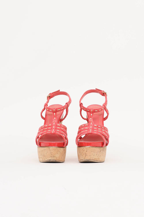 Dior Antica Wedge Sandal