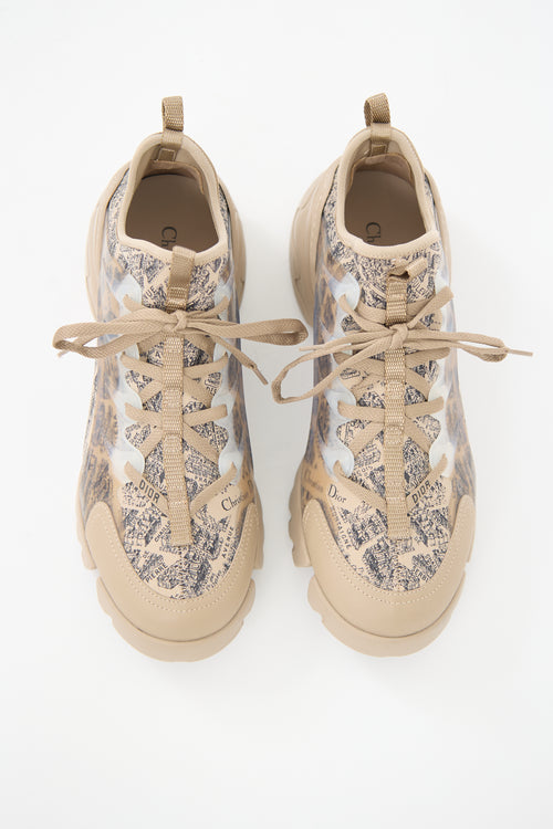 Dior Plan De Paris D-Connect Sneaker