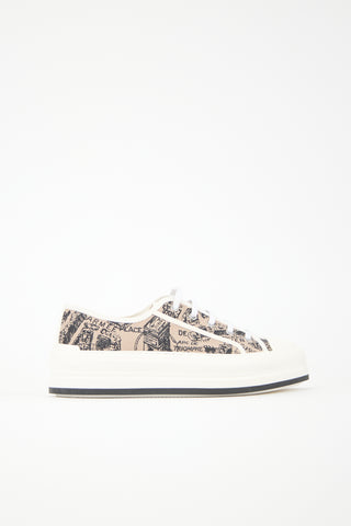 Dior Plan De Paris Walk'n'Dior Platform Sneaker