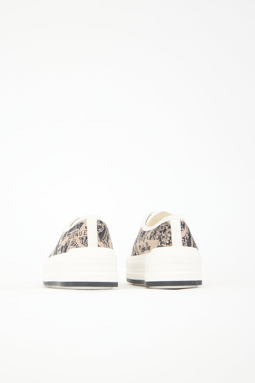 Dior Plan De Paris Walk'n'Dior Platform Sneaker