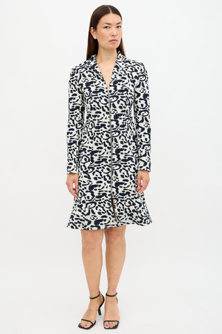 Dior Pre-Fall 2016 Printed Zip Dress