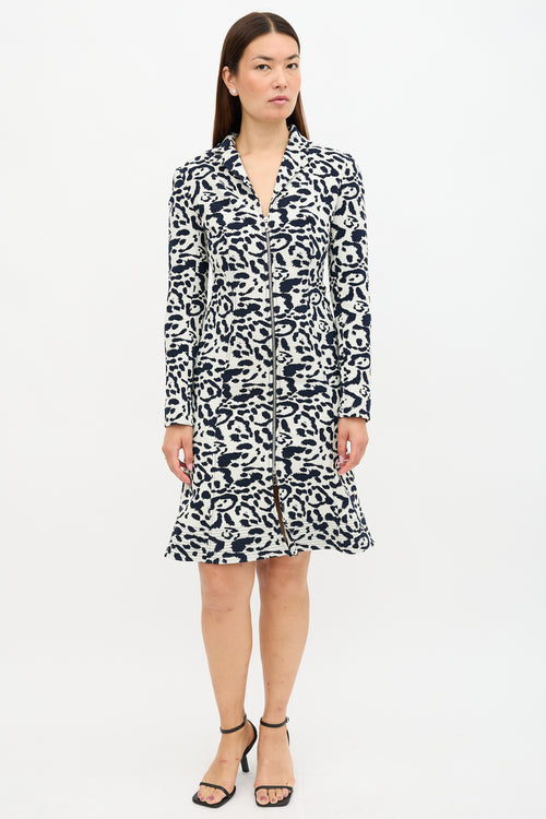 Dior Pre-Fall 2016 Printed Zip Dress