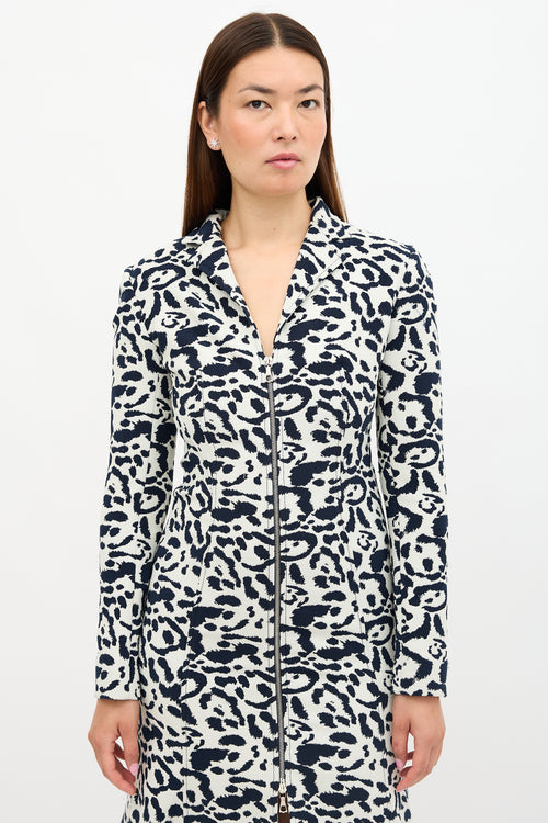 Dior Pre-Fall 2016 Printed Zip Dress