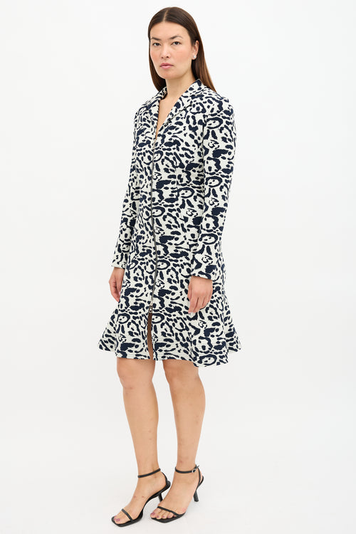 Dior Pre-Fall 2016 Printed Zip Dress